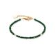 Coeur de Lion Armband Little Twinkle gold/dunkelgrün  2033/30-0521