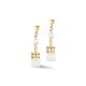 Coeur de Lion Ohrringe Iconic Nature gold/weiß   3018/21-1416