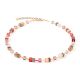 Coeur de Lion Halskette Iconic Precious rot/beige  4905/10-0310